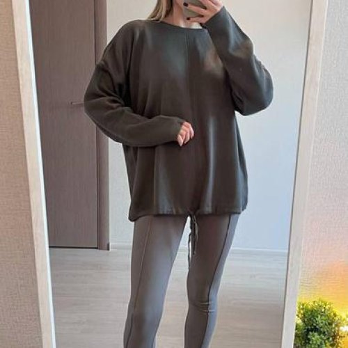 Свитер FSN (46-52) 5016 khaki (деми) FSN 5016 khaki