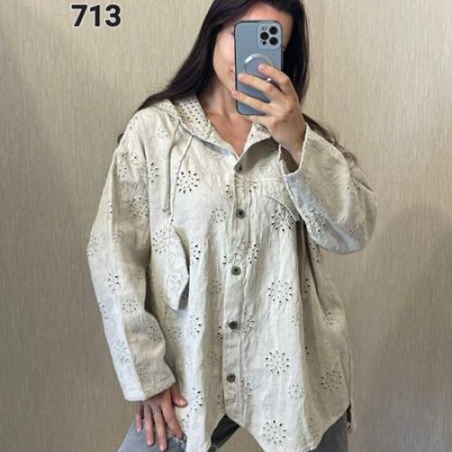 Рубашка FSN (52-56) 713 l.grey (деми) FSN 713 l.grey