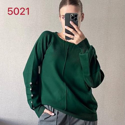 Свитер FSN (42-48) 5021-1 green (зима) FSN 5021-1 green