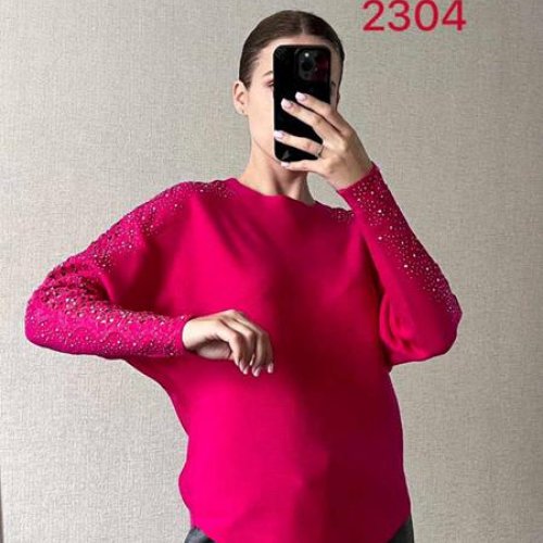 Свитер FSN (44-48) 2304 crimson (деми) FSN 2304 crimson