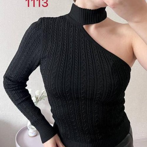 Свитер FSN (42-46) 1113 black (деми) FSN 1113 black