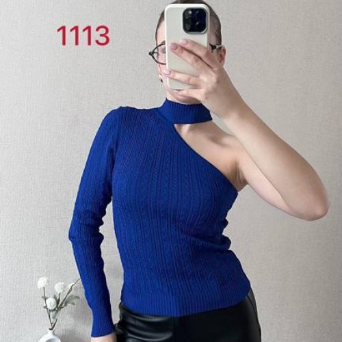 Свитер FSN (42-46) 1113 blue (деми) FSN 1113 blue
