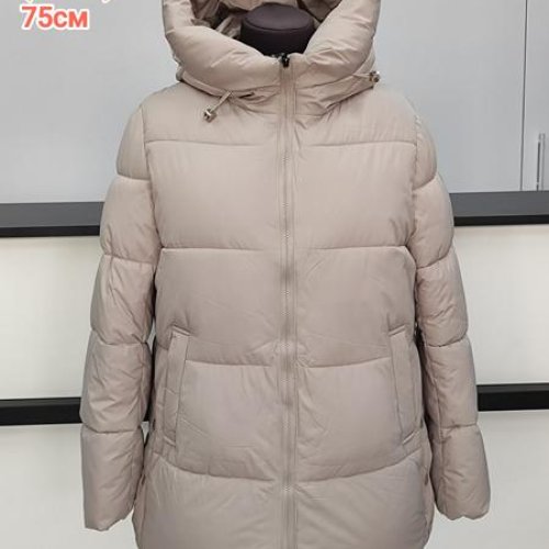 Куртка Desselil (S-2XL) 916-40 beige (зима) Desselil 916-40 beige