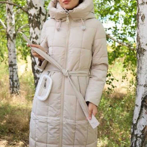 Куртка Desselil (S-2XL) 1120-27 beige (зима) Desselil 1120-27 beige