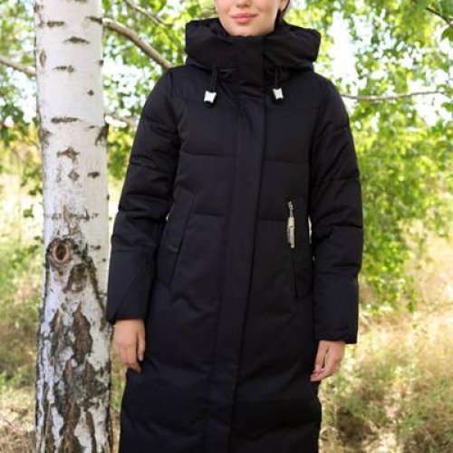 Куртка Desselil (S-2XL) 1116-10 black (зима) Desselil 1116-10 black