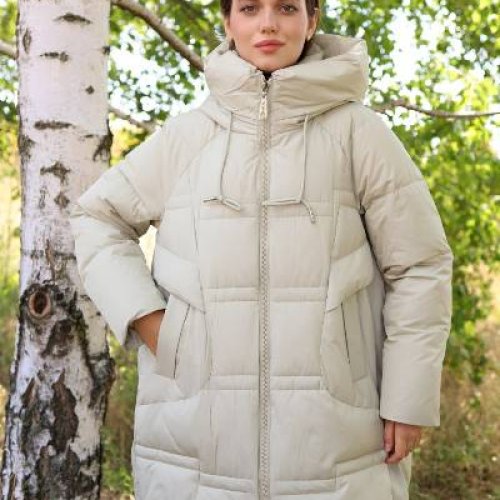 Куртка Desselil (50-60) 777-40 beige (зима) Desselil 777-40 beige