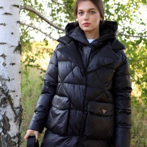 Куртка Desselil (S-2XL) 506-1 black (зима) Desselil 506-1 black