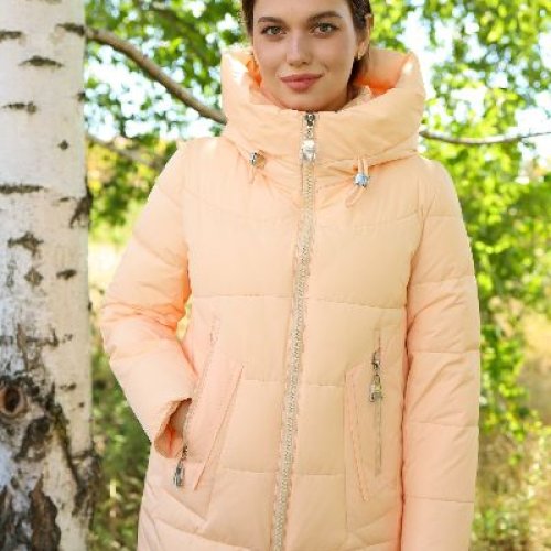Куртка Desselil (S-2XL) 1108-20 peach (зима) Desselil 1108-20 peach