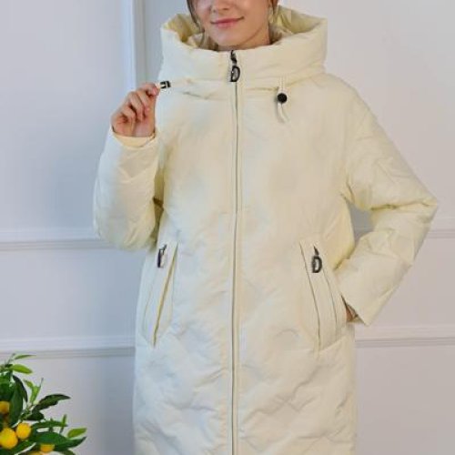 Куртка Desselil (S-2XL) 624-24 l.beige (зима) Desselil 624-24 l.beige