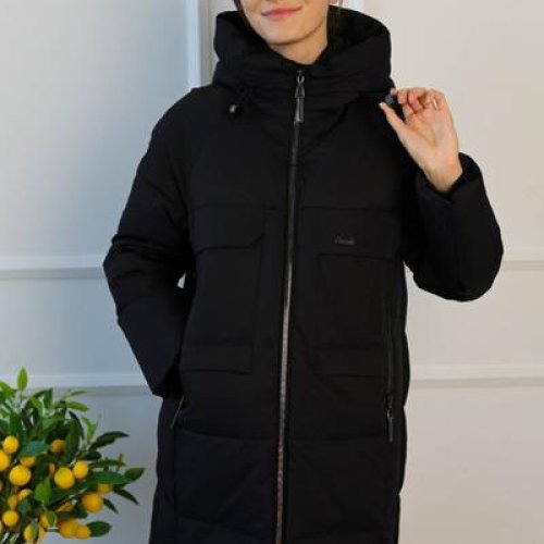 Куртка Desselil (S-2XL) 911-1 black (зима) Desselil 911-1 black