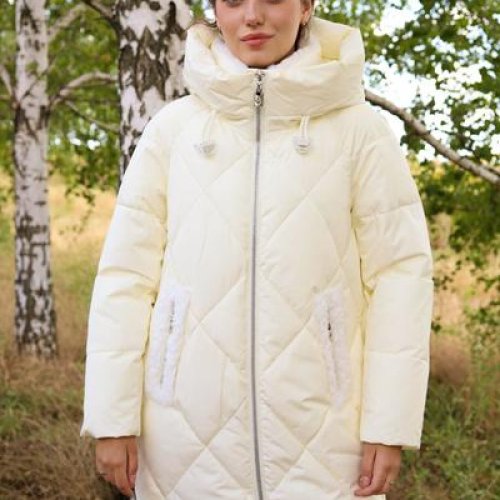 Куртка Desselil (S-2XL) 1128-44 l.beige (зима) Desselil 1128-44 l.beige