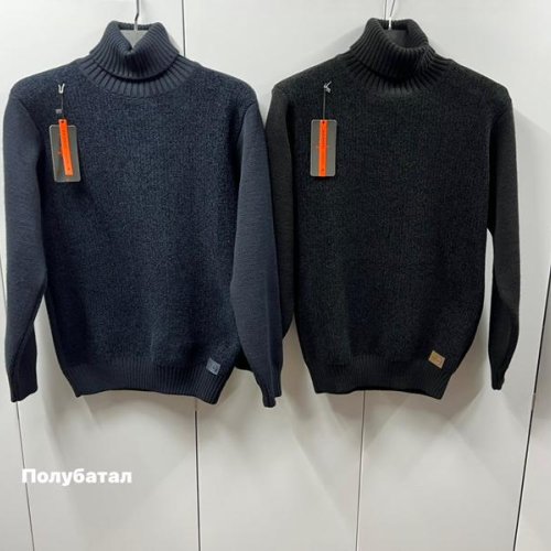 Свитер Navas (L-2XL) NW921 d.grey (зима) Navas NW921 d.grey