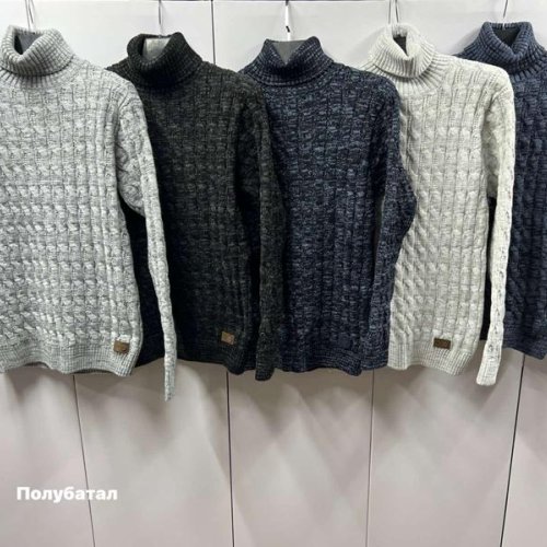 Свитер Navas (L-2XL) NW931 l.grey (зима) Navas NW931 l.grey