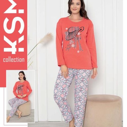 Пижама Anion (50-58) 0288 orange (зима) Anion 0288 orange