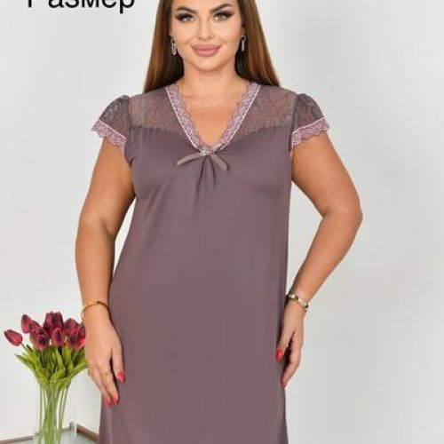 Ночнушка Anion (50-58) 6021 nude (деми) Anion 6021 nude