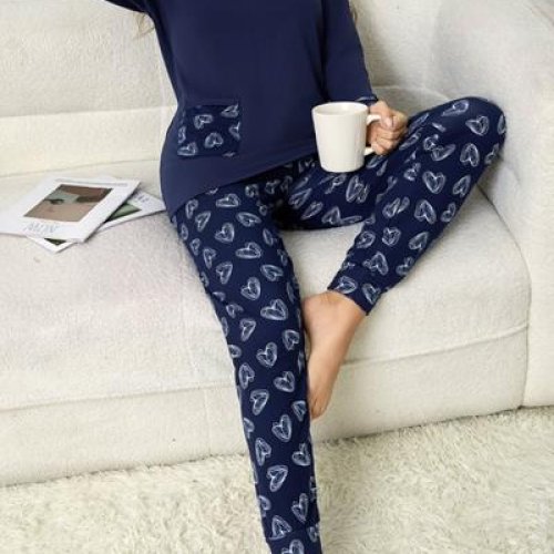 Пижама Anion (50-58) 70150 navy (деми) Anion 70150 navy