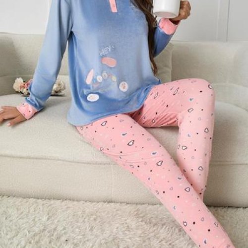 Пижама Anion (50-58) 70140 blue (зима) Anion 70140 blue