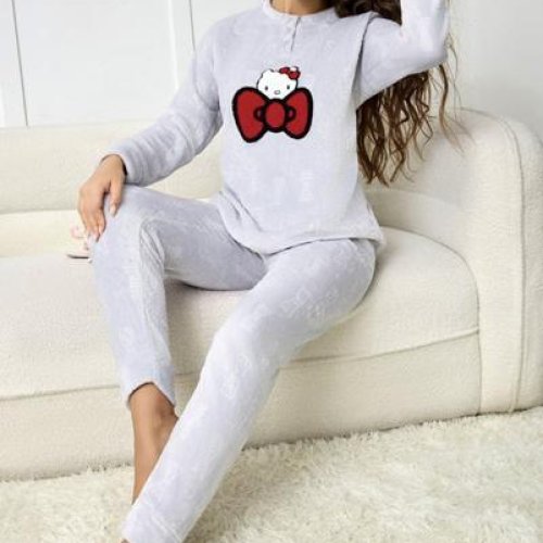 Пижама Anion (50-58) 70372 l.grey (зима) Anion 70372 l.grey