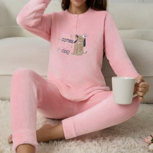 Пижама Anion (50-58) 70370 pink (зима) Anion 70370 pink