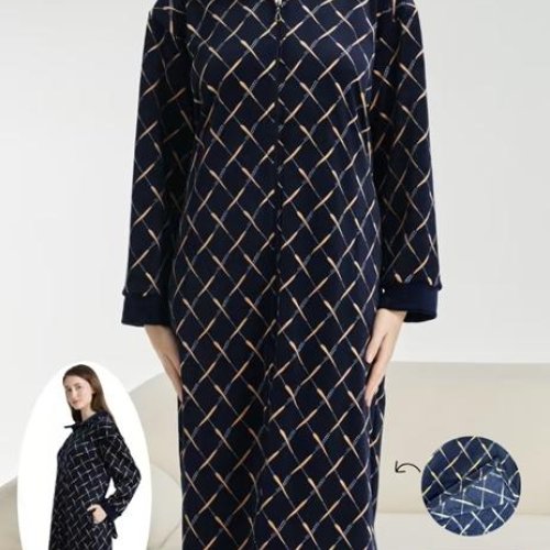 Халат Anion (58-66) 901-23 navy (деми) Anion 901-23 navy