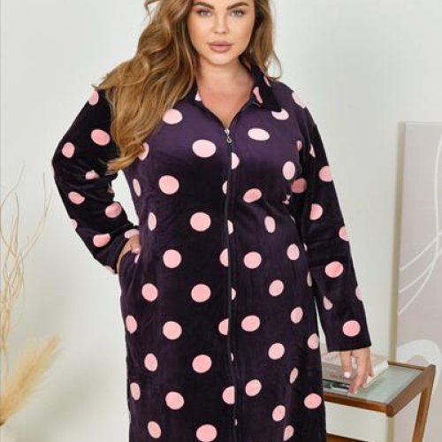 Халат Anion (54-62) 901-W4 wine (деми) Anion 901-W4 wine