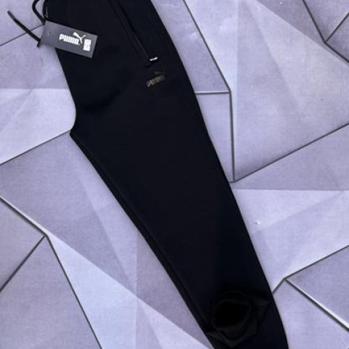 Штаны спорт Rassul (S-2XL) 66166 black (зима) Rassul 66166 black