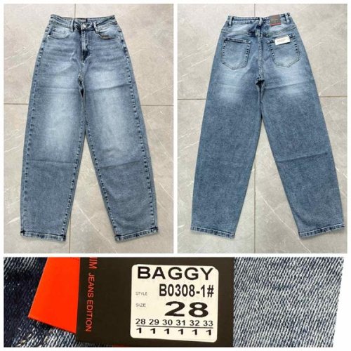 Джинсы Relucky (28-33) B0308-1 blue (деми) Relucky B0308-1 blue