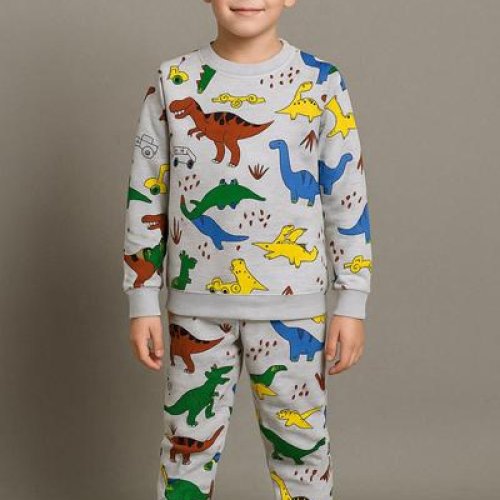 Пижама Fili kids (9-12) FK1533 grey (зима) Fili kids FK1533 grey