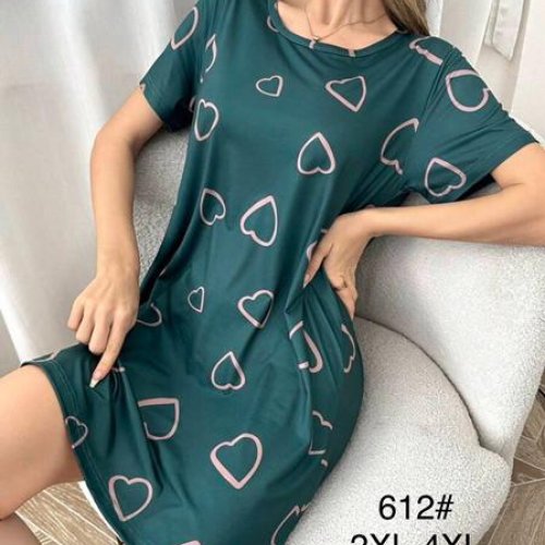 Туника Fili Wear (2XL-4XL) 613 green (лето) Fili Wear 613 green