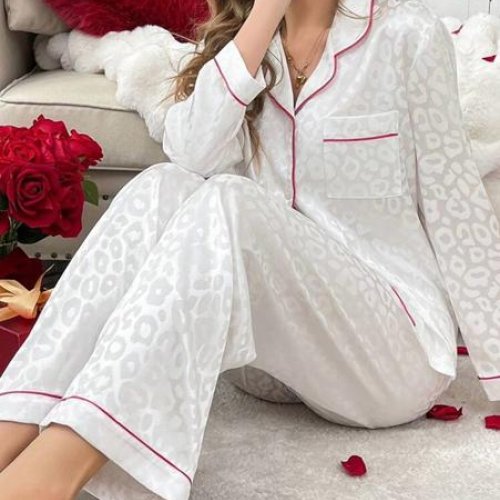 Пижама Fili Wear (M-3XL) 70441 white (деми) Fili Wear 70441 white