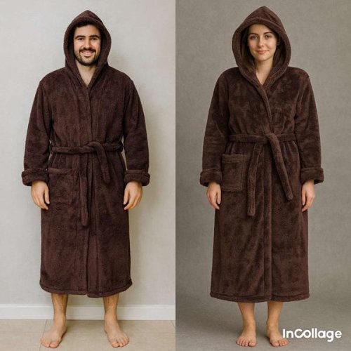 Халат Fili Wear (52-56) FW1575 brown (зима) Fili Wear FW1575 brown