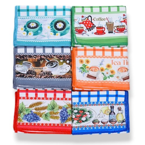 Полотенце Obuv OK2 (40*60) 9407 (12190) mix (деми) Obuv OK2 9407 (12190) mix