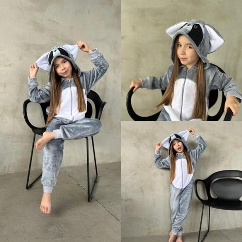 Кигуруми Baykush (28-36) B690 grey (зима) Baykush B690 grey