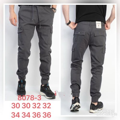 Штаны Fangsida (30-36) 8078-3 grey (деми) Fangsida 8078-3 grey
