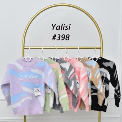 Свитер Yalisi (110-150) 398 pink (зима) Yalisi 398 pink