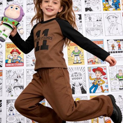 Свитер Yalisi (120-160) 5810 brown (деми) Yalisi 5810 brown