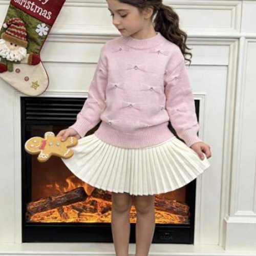 Свитер Yalisi (110-150) 816 powder (зима) Yalisi 816 powder