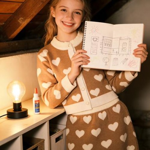 Костюм Yalisi (90-130) 821 brown (зима) Yalisi 821 brown