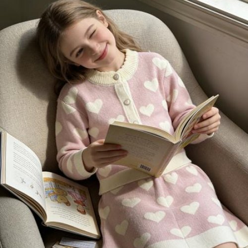 Костюм Yalisi (90-130) 821 pink (зима) Yalisi 821 pink