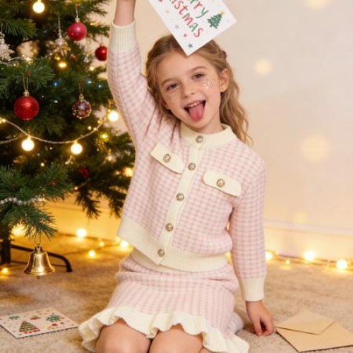 Костюм Yalisi (90-130) 822 pink (зима) Yalisi 822 pink