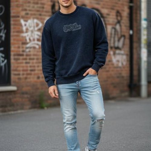 Свитер Moranny (S-2XL) MR359 navy (зима) Moranny MR359 navy