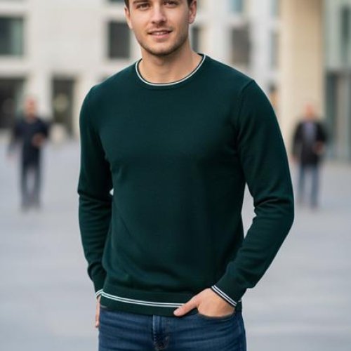 Свитер Moranny (M-2XL) 6173 green (зима) Moranny 6173 green