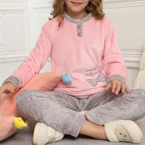 Пижама Anion (6-14) 70166 pink (зима) Anion 70166 pink