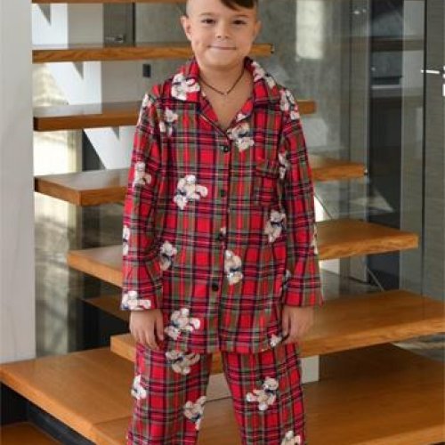 Пижама Anion (6-14) 70190 red (зима) Anion 70190 red
