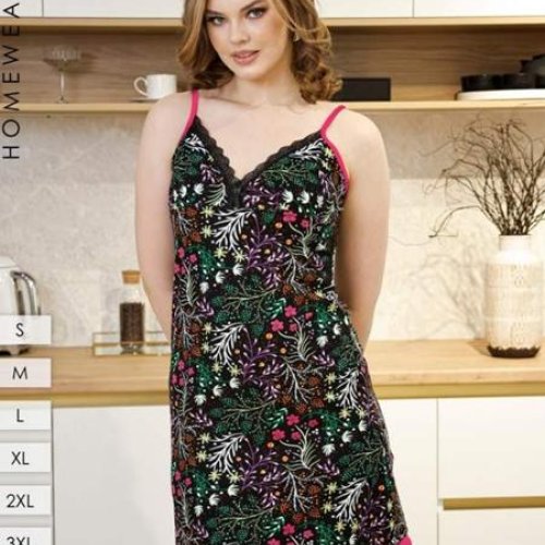 Ночнушка Imlion (44-54) TA01-219 green (лето) Imlion TA01-219 green