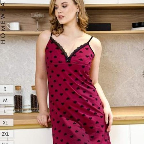 Ночнушка Imlion (44-54) TA01-223 wine (лето) Imlion TA01-223 wine