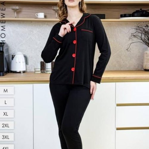 Пижама Imlion (48-56) ПА175-06 black (деми) Imlion ПА175-06 black