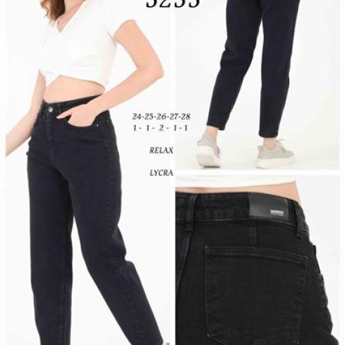 Джинсы Maxim Jeans (24-28) 3233 black (деми) Maxim Jeans 3233 black