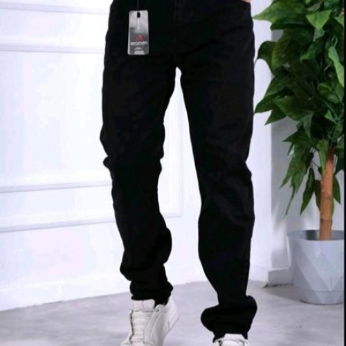 Джинсы Maxim Jeans (32-40) 6461 black (зима) Maxim Jeans 6461 black