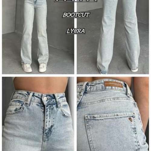 Джинсы Maxim Jeans (25-30) 4035-1 l.blue (деми) Maxim Jeans 4035-1 l.blue